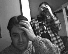 Dean Burry and Charlie Rhindress