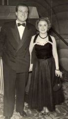June and Dave at a party