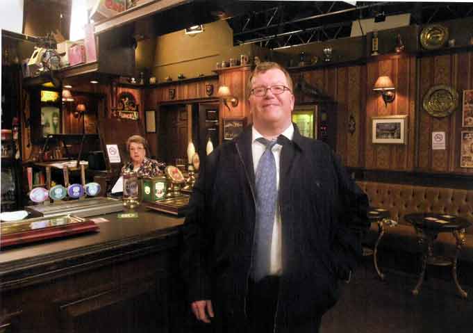 Dave in the Rovers Return.